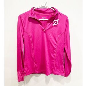 Peloton 1/4 pullover pink